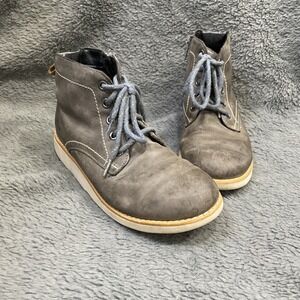 Clarks Boys‎ Grey Zip Up Boots Size 2
